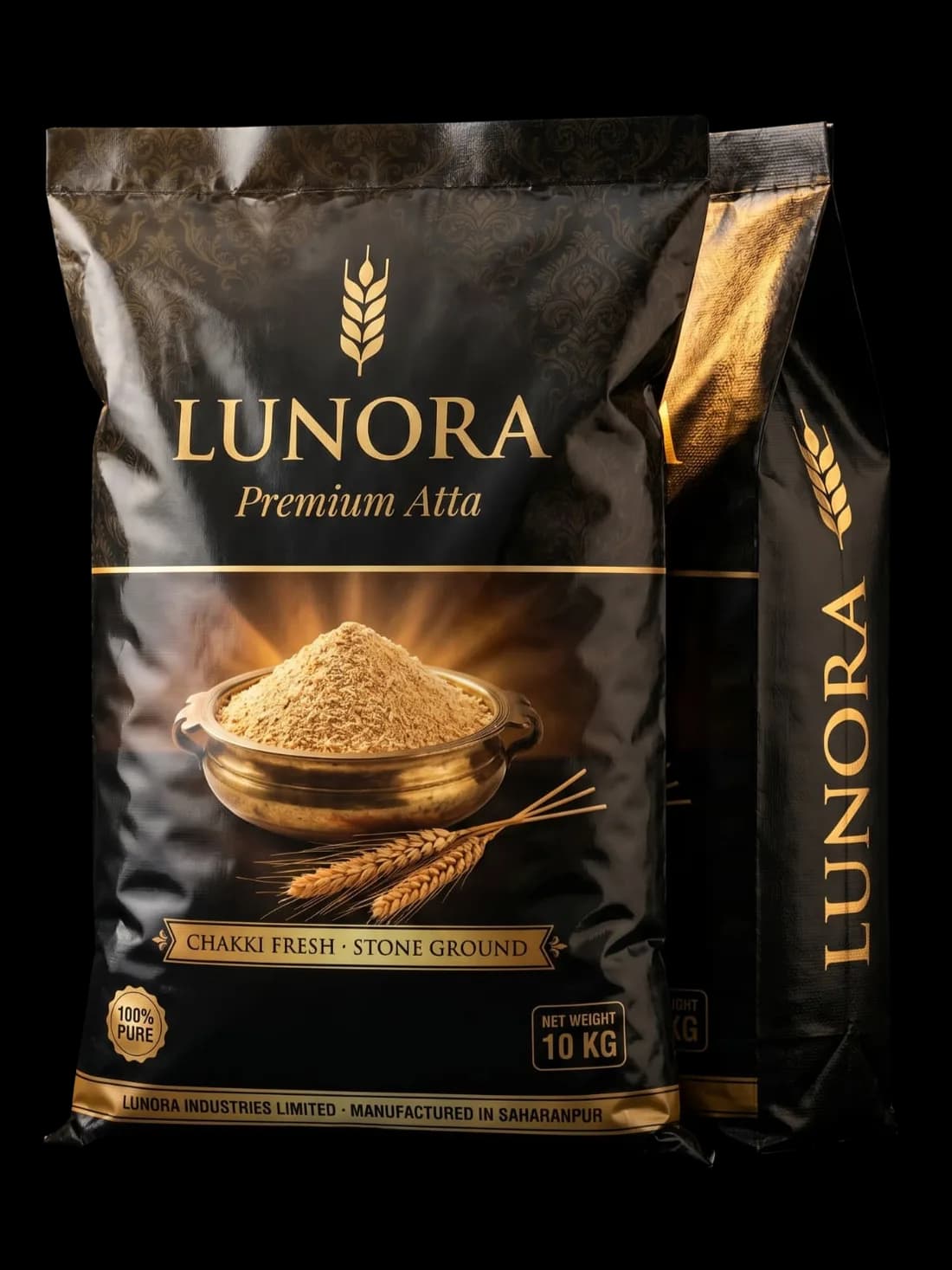 Lunora Premium Atta PP woven bag