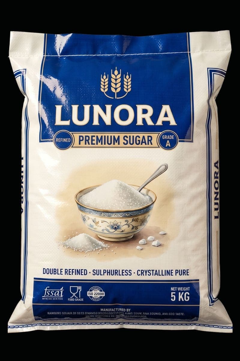 Sugar printed bag