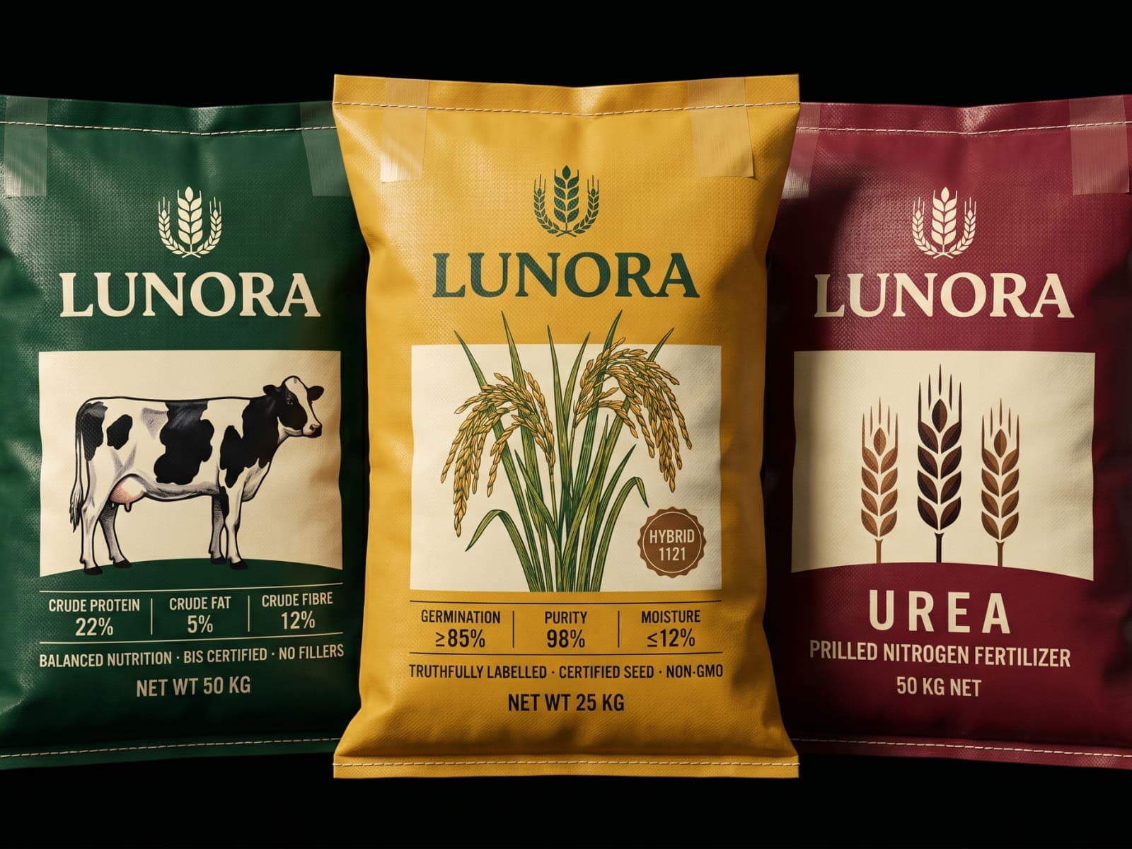 Flexo printed PP woven bags